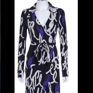 Diane Von Furstenberg — Julian silk wrap dress